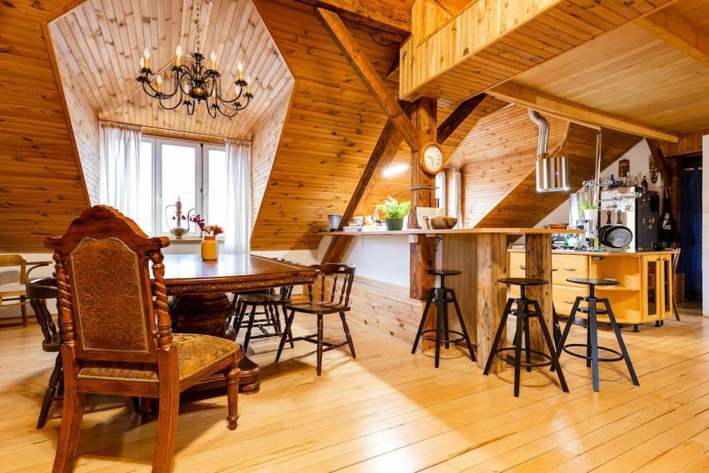 Rooftop 180M2 Loft With Private Sauna, Bratislava Ngoại thất bức ảnh
