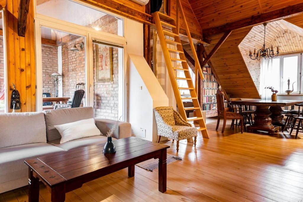 Rooftop 180M2 Loft With Private Sauna, Bratislava Ngoại thất bức ảnh